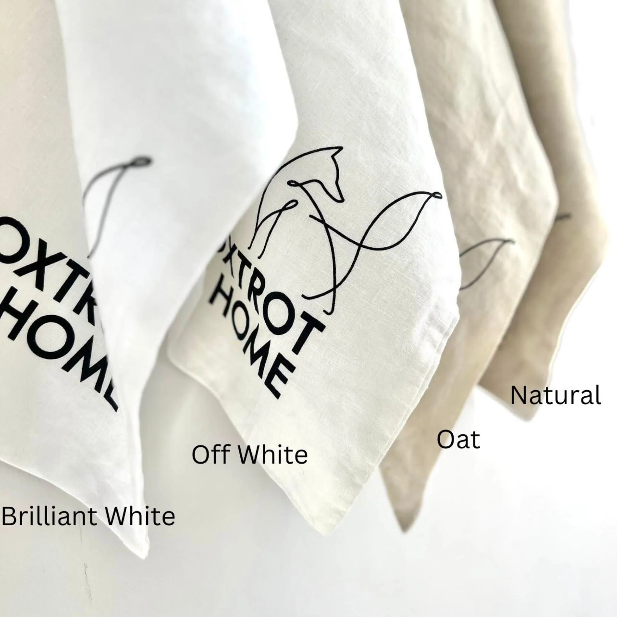Brilliant White Linen Cushion Cover - Image 4