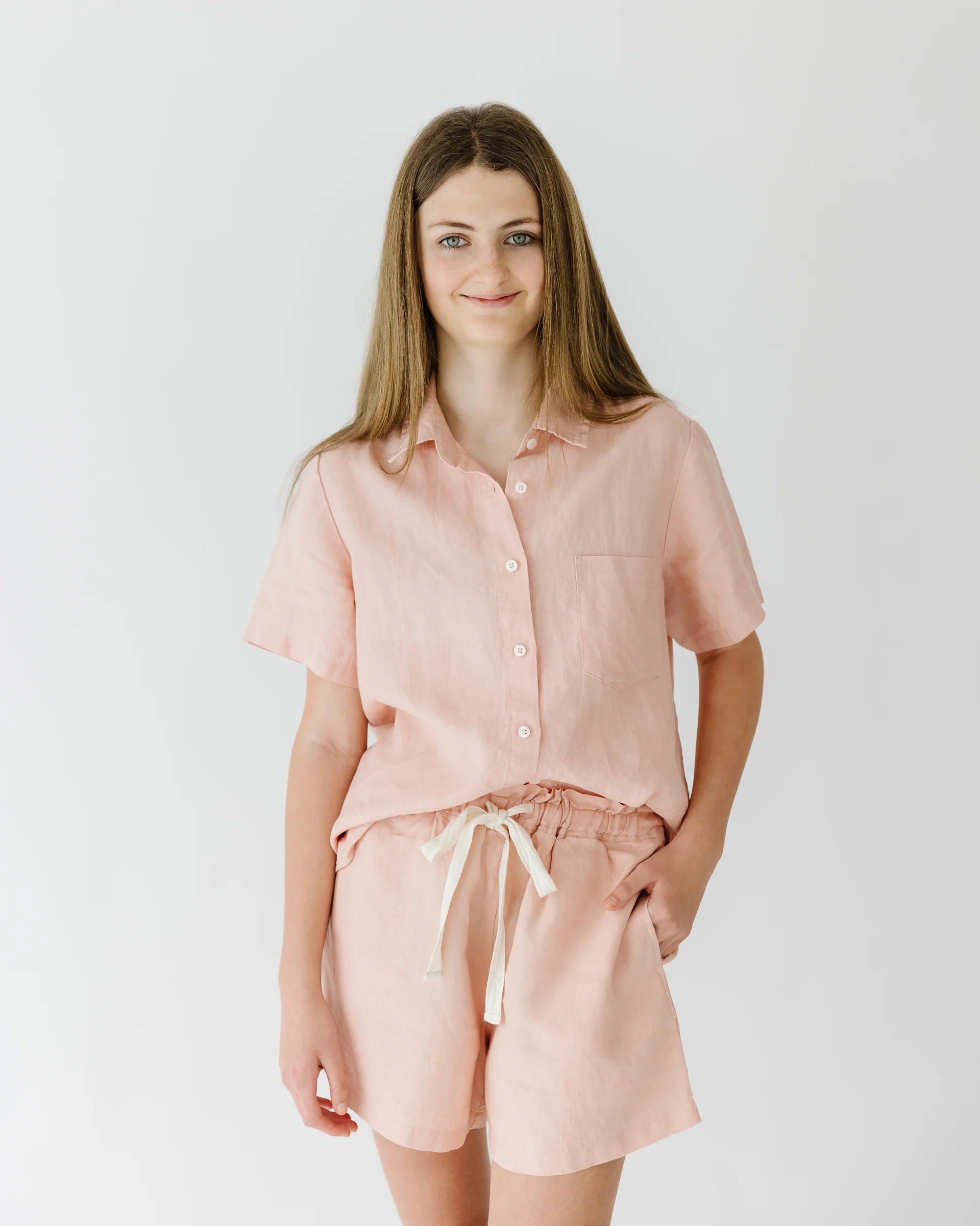 Midnight Blue Summer Pyjama Set - Image 6