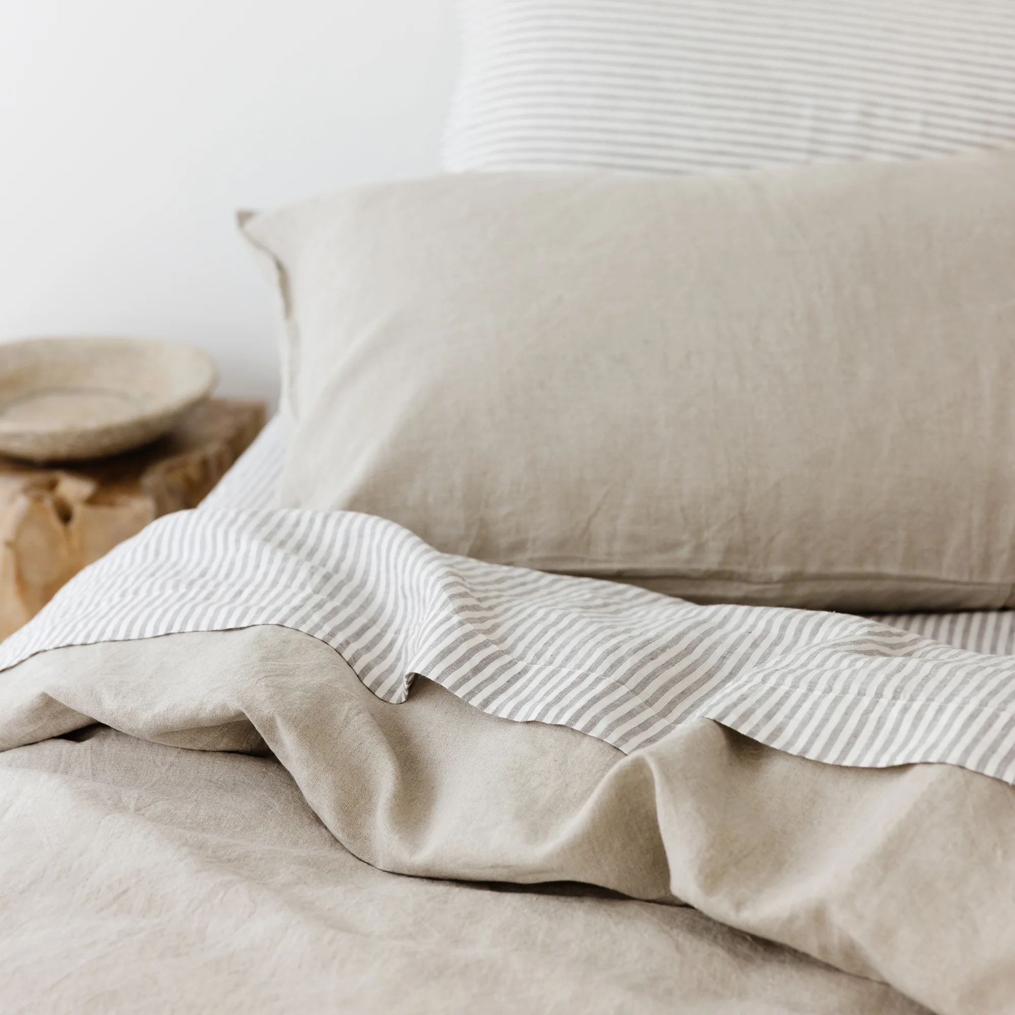 Natural Linen Duvet - Image 4