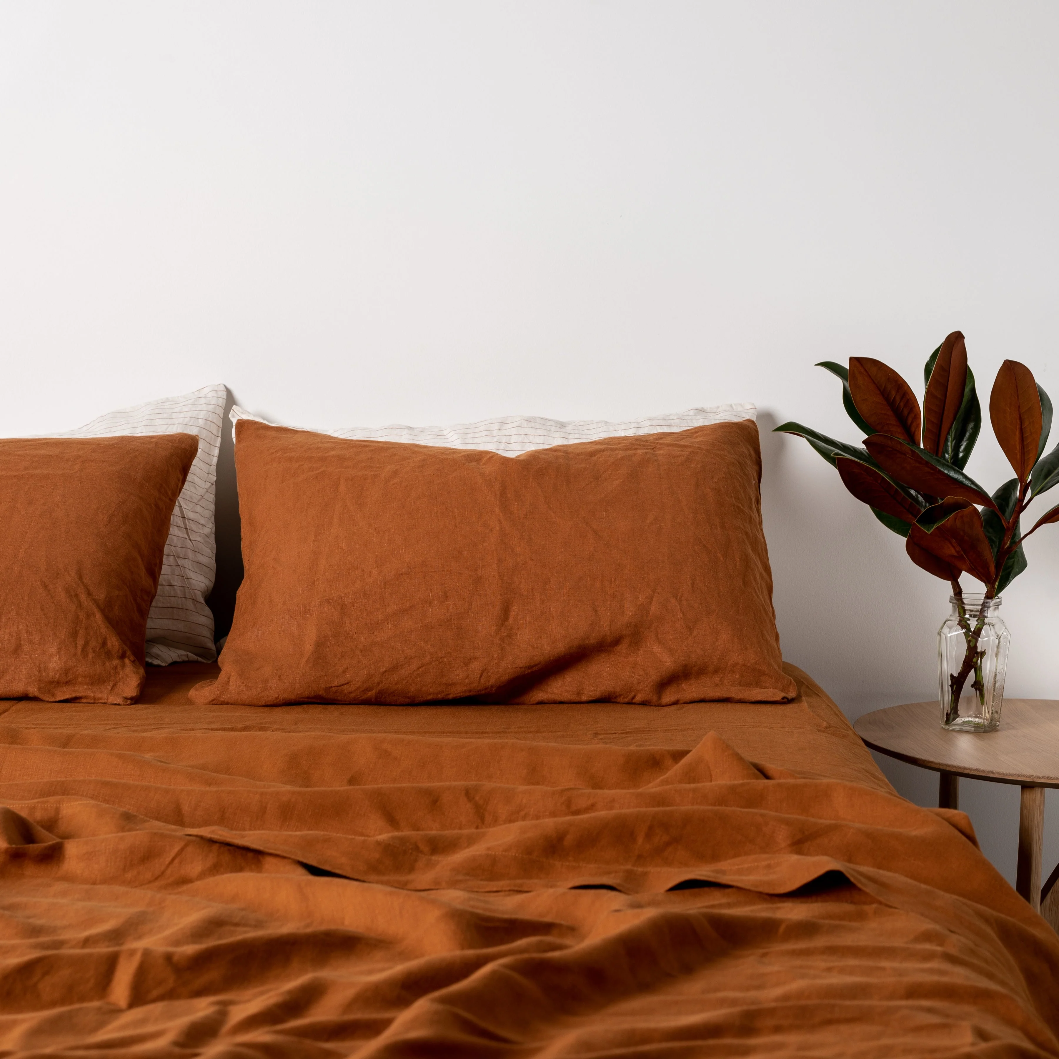 Tobacco Linen Sheets Set - Image 5